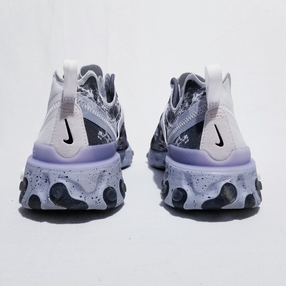 Size 8 (9.5w) - Nike React Element 55 x Kendrick Lamar Pure Platinum - 2019 - Picture 4 of 13